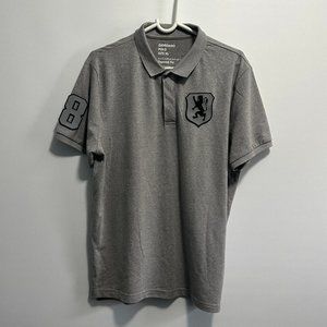 Giordano Polo Grey Tapered Fit Sz XL‎